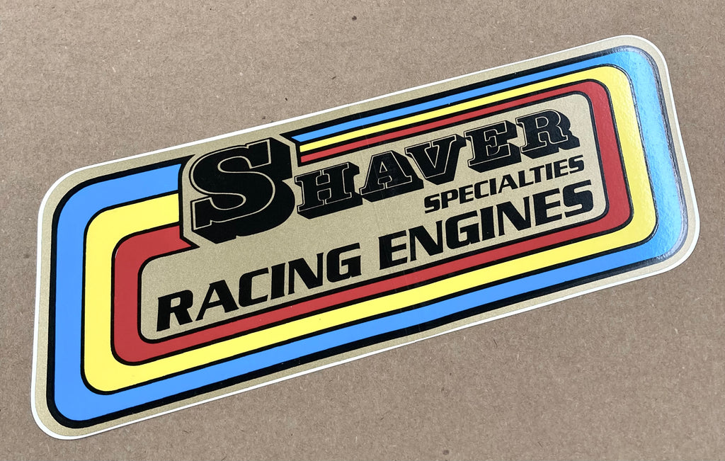 Sticker, Shaver Specialty Racing Engines